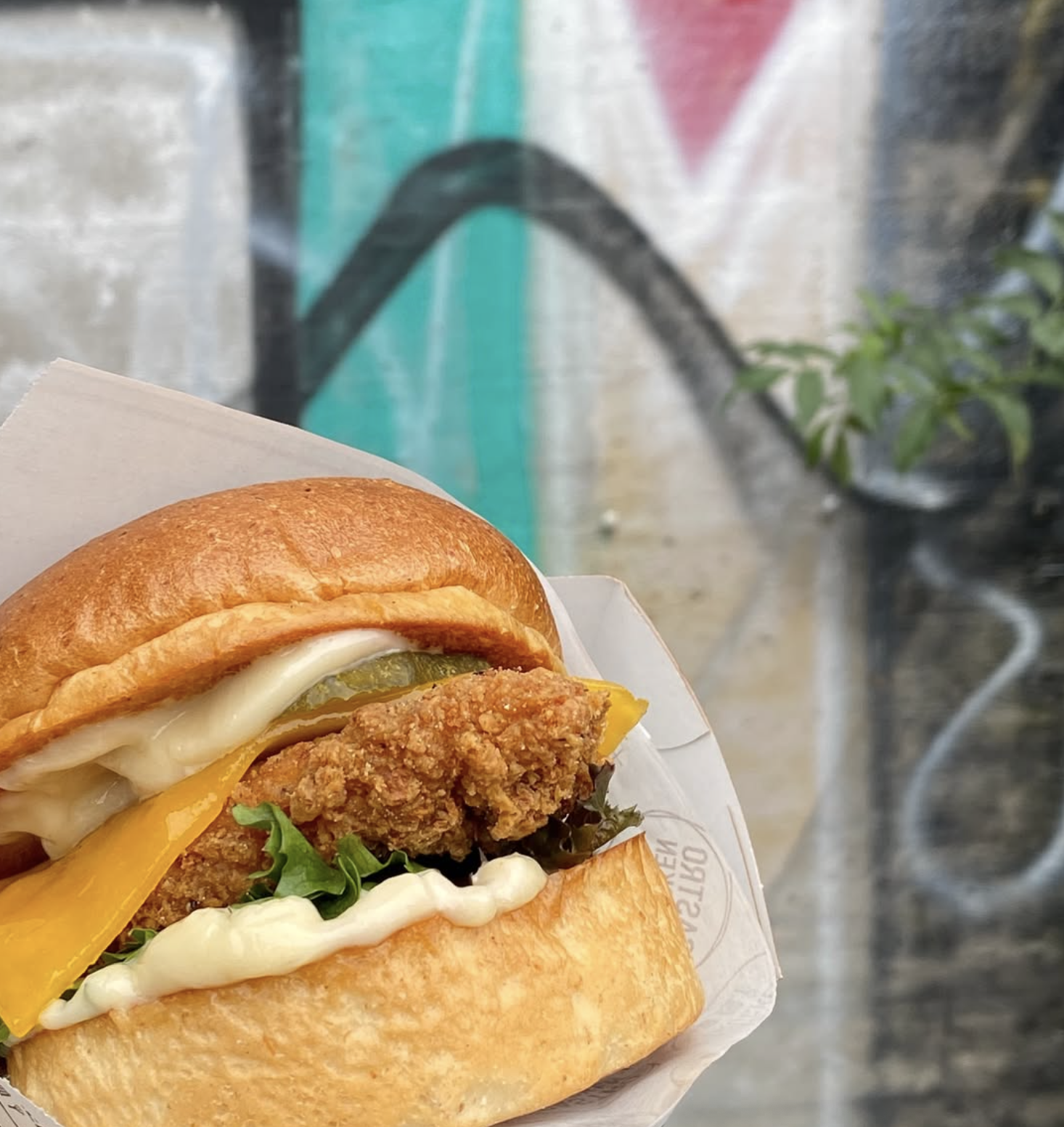 Fried Chicken Burger